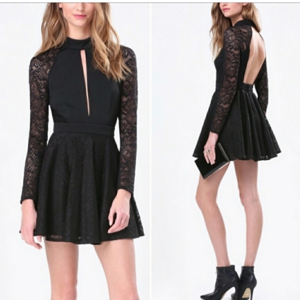 Bebe Lace Dress Xxs